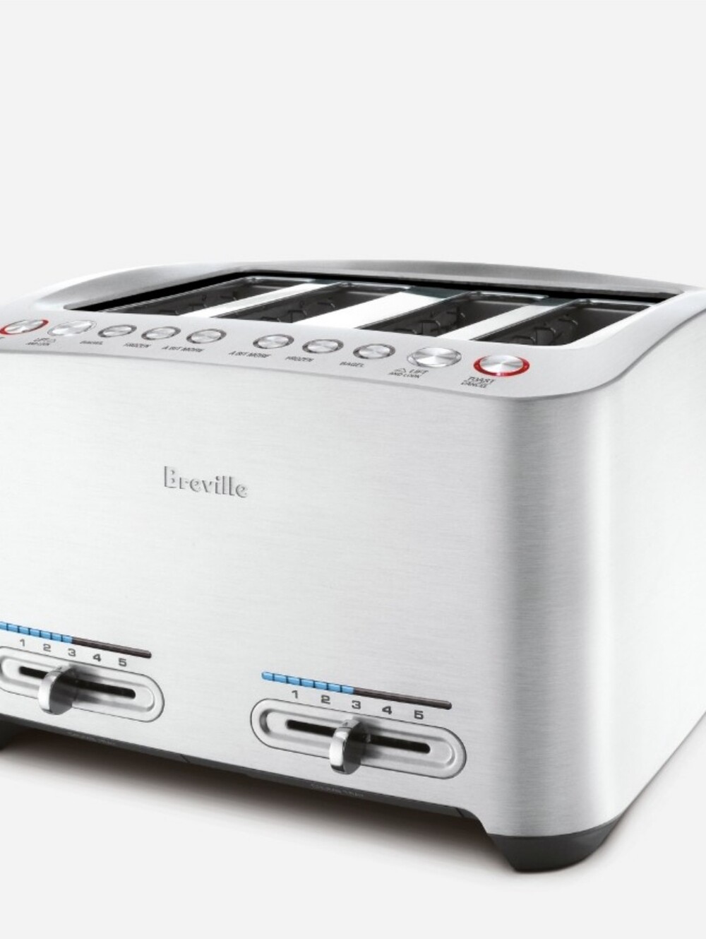 Breville The Diecast Smart Toaster 4-Slice Motorized Toaster